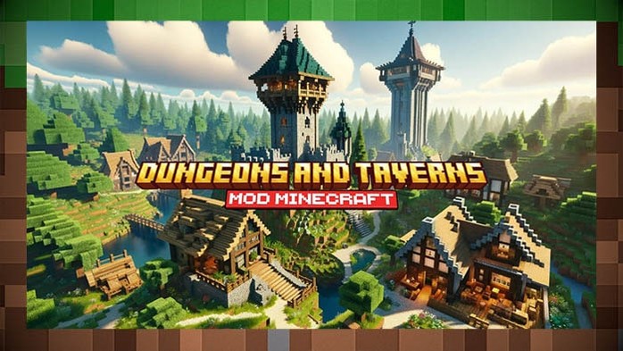 Мод Dungeons and Taverns: Natural Structures